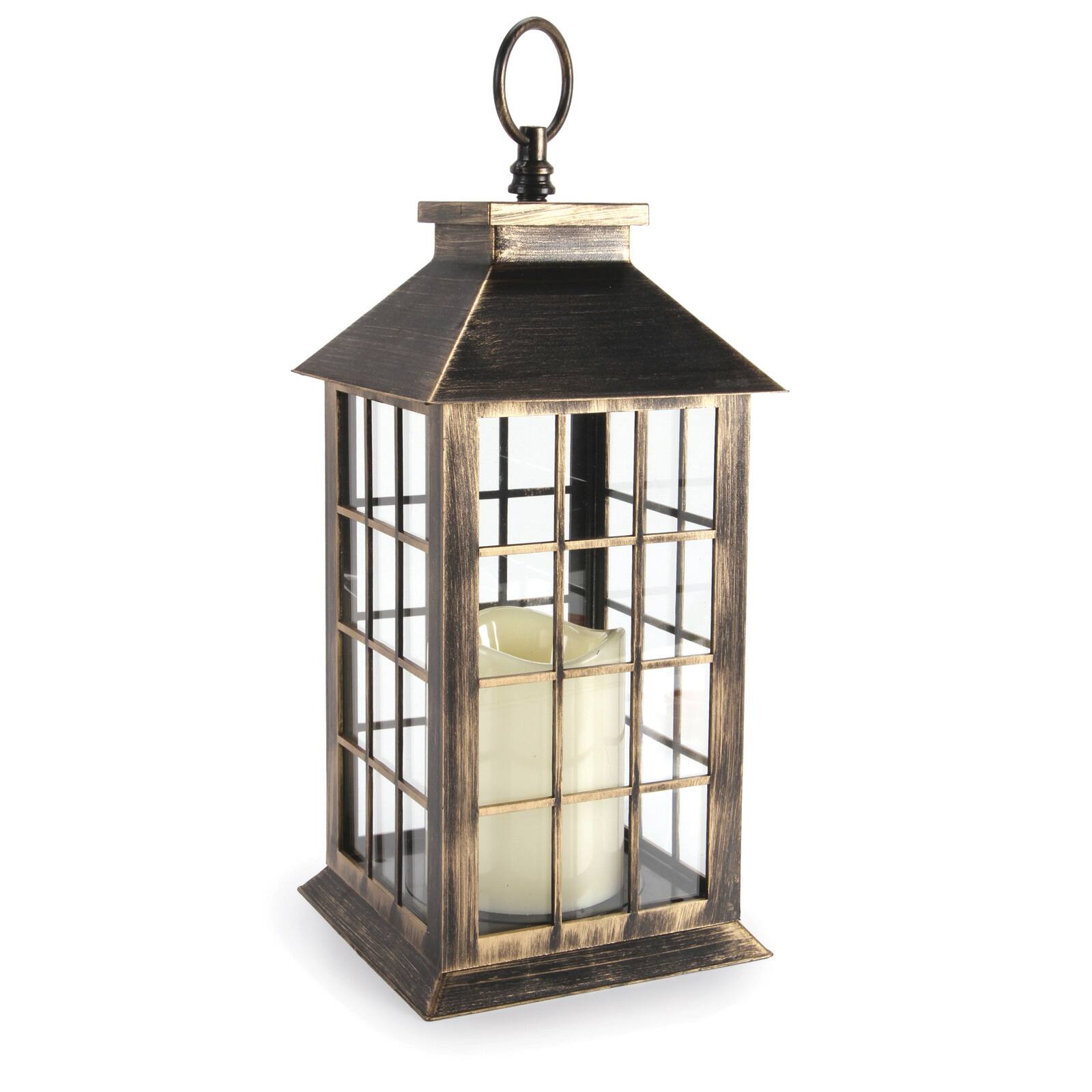 gold candle lantern