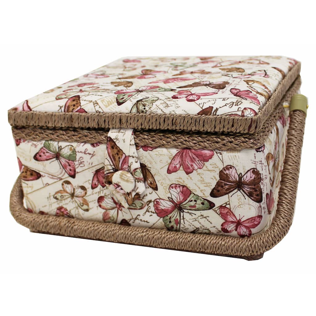 Find the Assorted Square Sewing Basket at Michaels