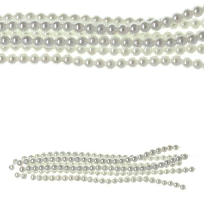 Bead Gallery® White Pearl Glass Beads, 6mm
