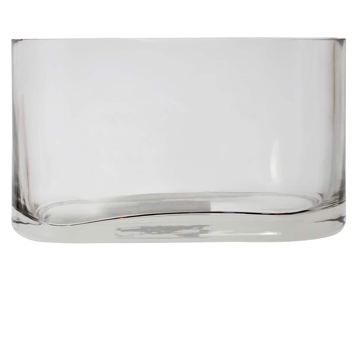 12 Pack: 6.9&#x22; Oval Glass Vase by Ashland&#xAE;