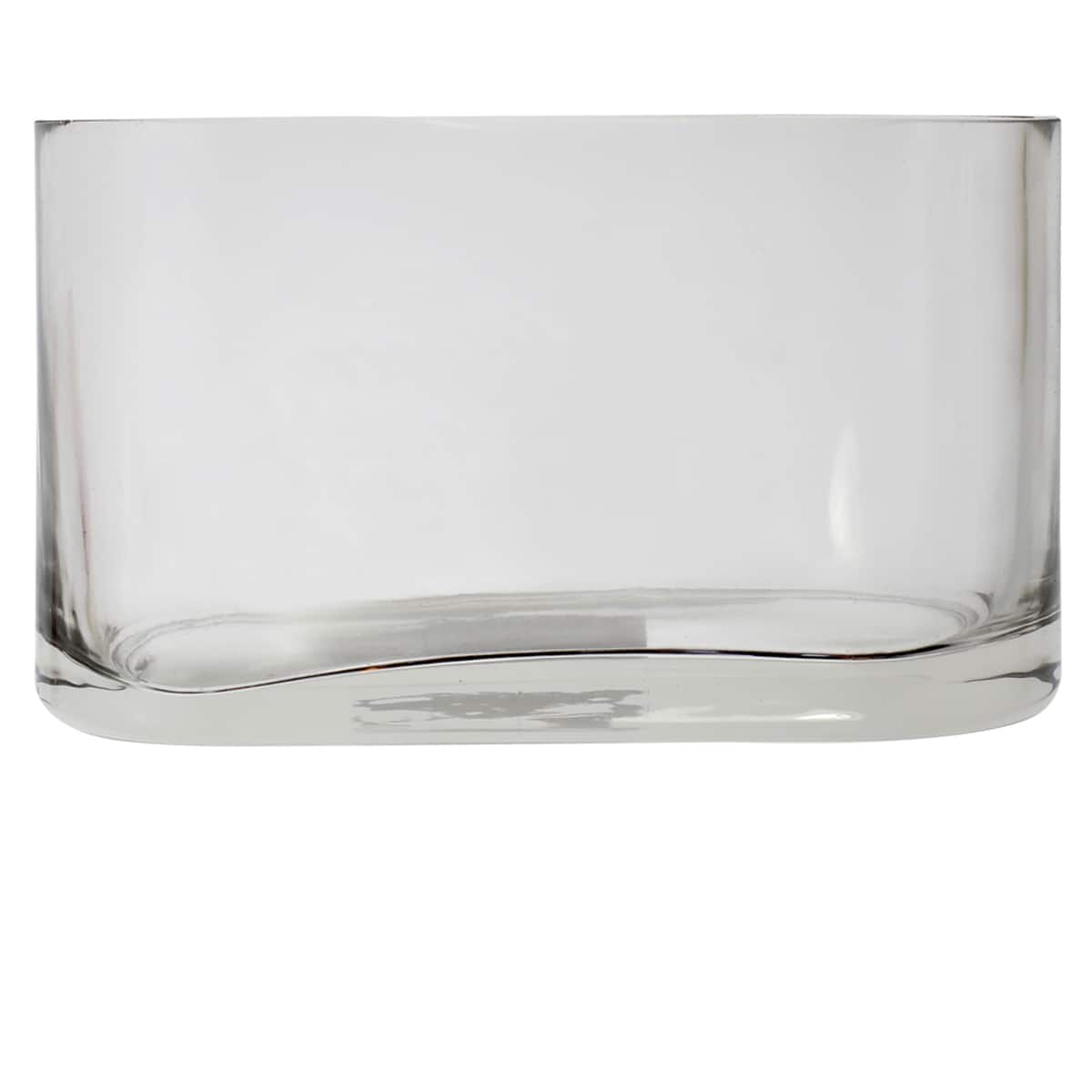 12 Pack: 6.9" Oval Glass Vase by Ashland®