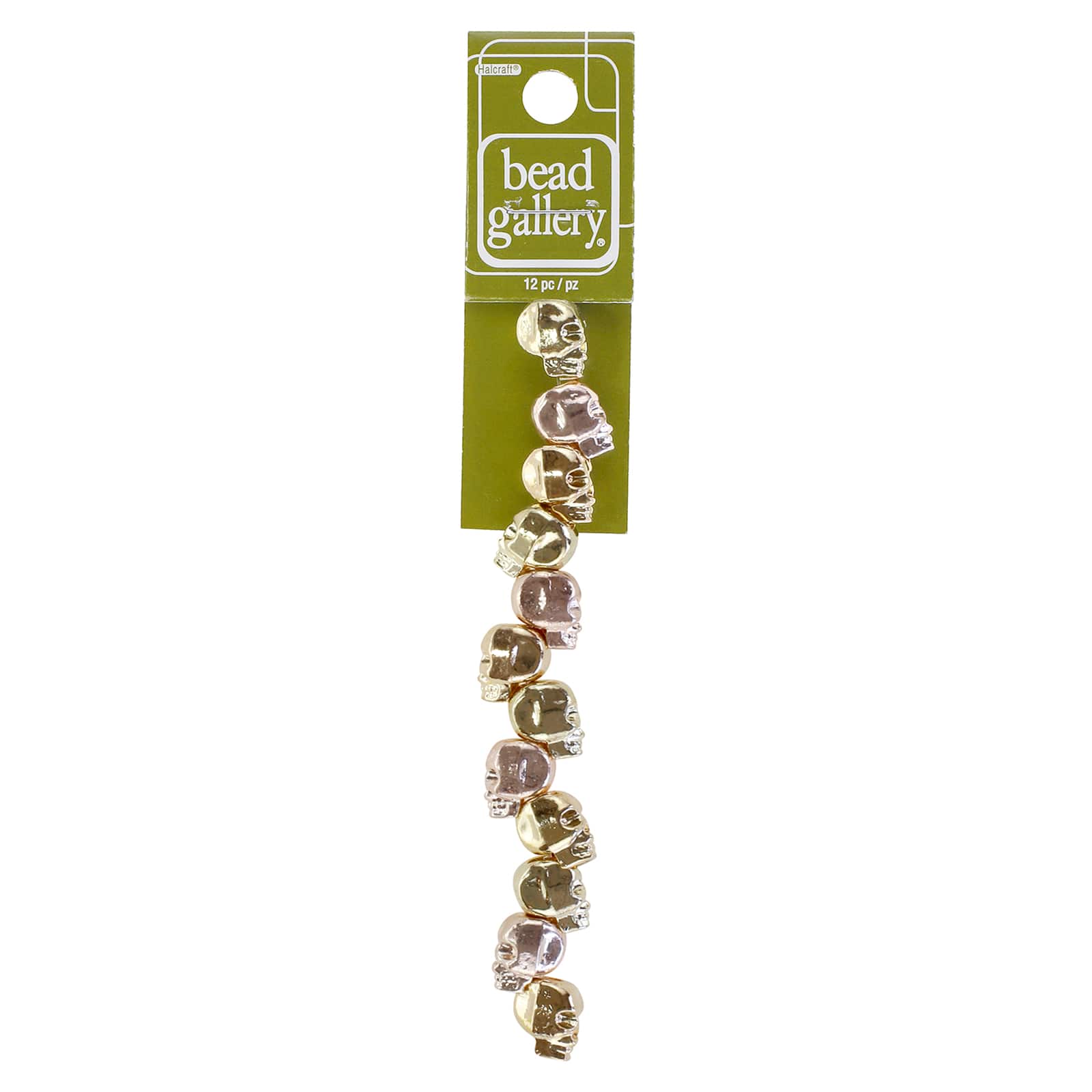 Shop for the Bead Gallery® Skull Metal Beads, Gold & Rose Gold at Michaels