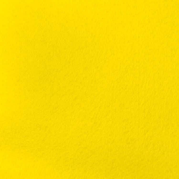 Yellow Felt Fabric - by The Yard