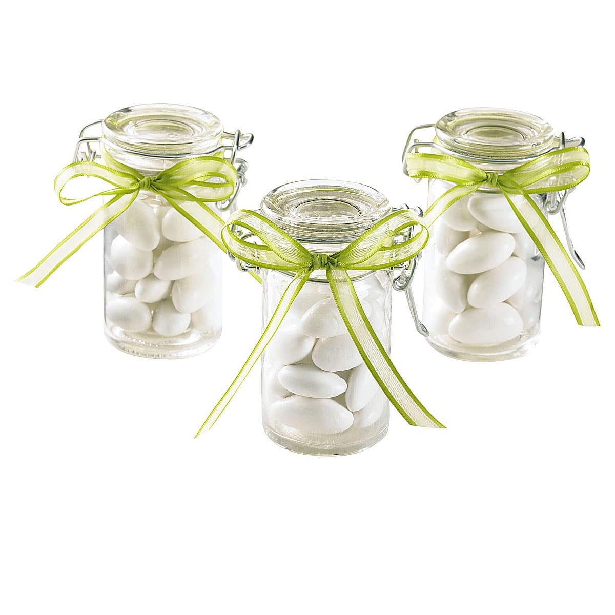 Glass Snap-Top Favor Jars, 18ct. by Celebrate It™