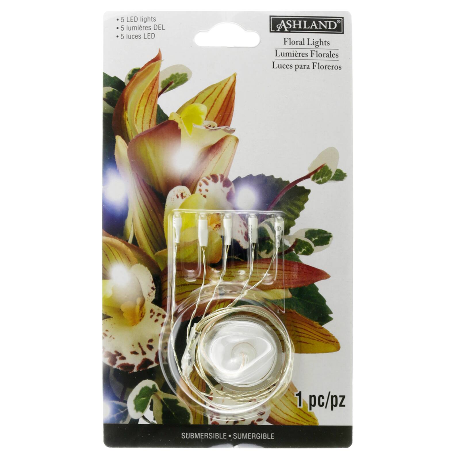 Find the Submersible LED Lights with Stems By Ashland® at Michaels