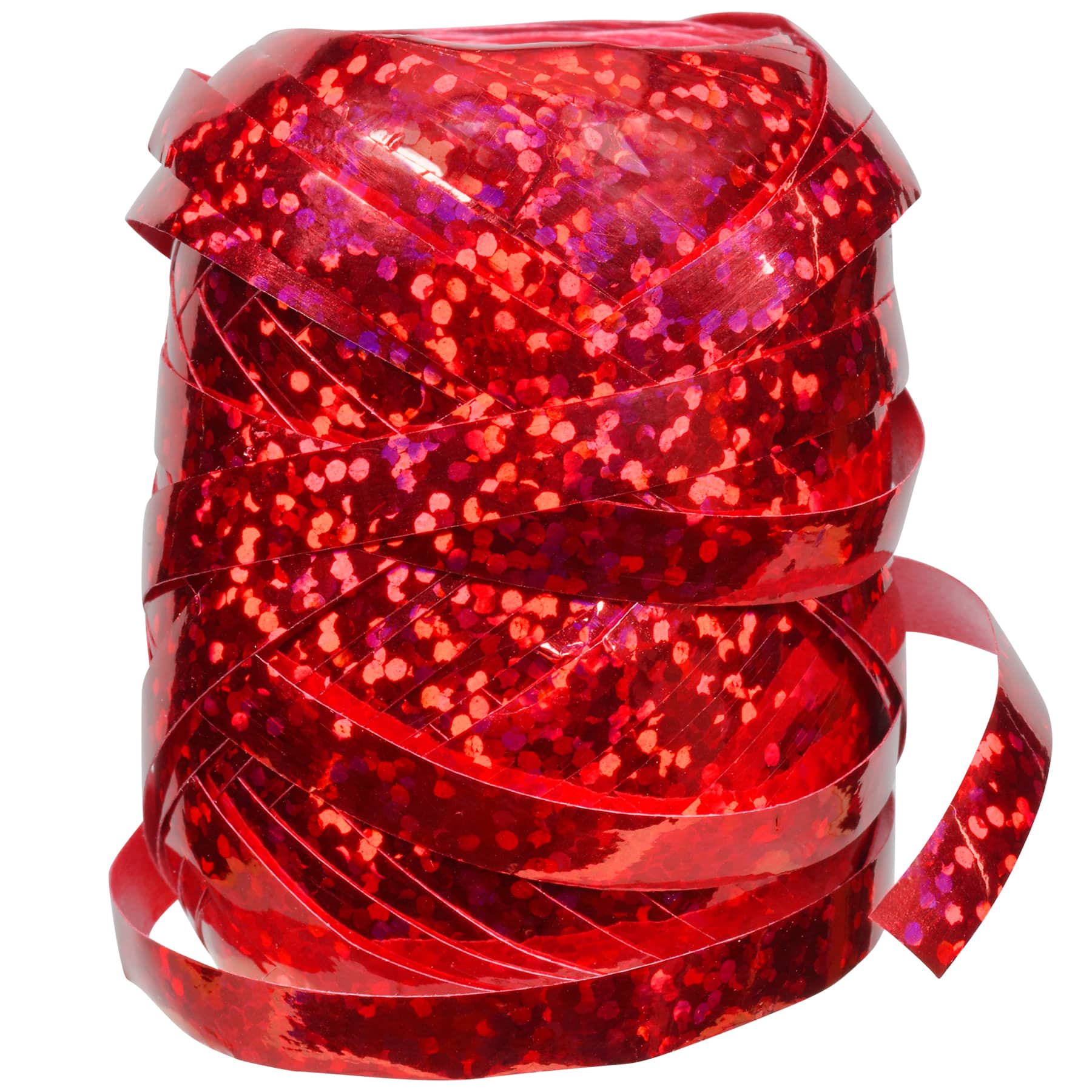 66ft. Holographic Red Ribbon Keg By Celebrate It&#x2122;