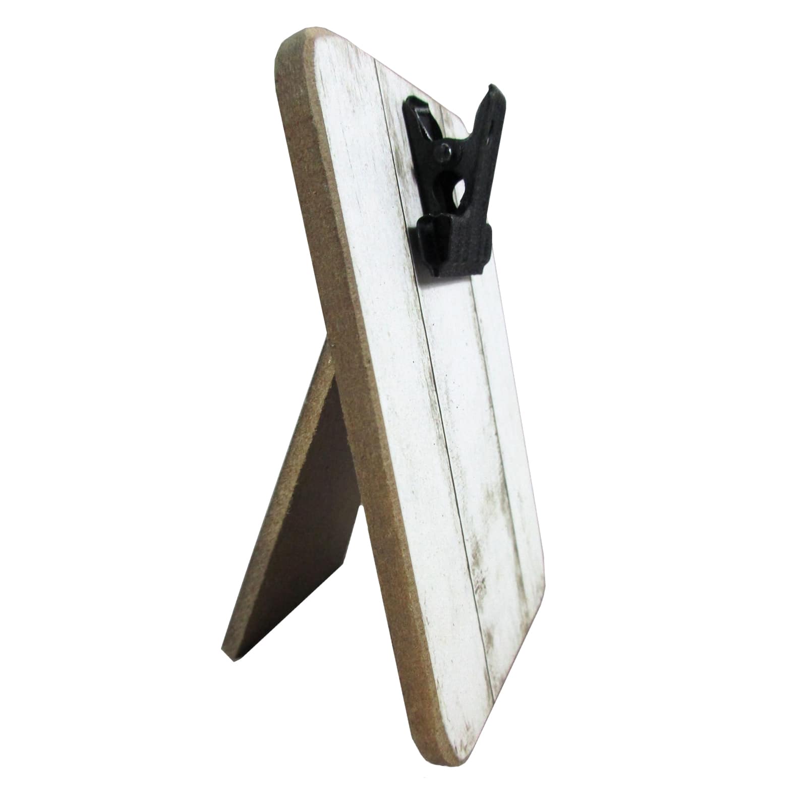 White Distressed Mini Clip Frame by Studio D&#xE9;cor&#xAE;