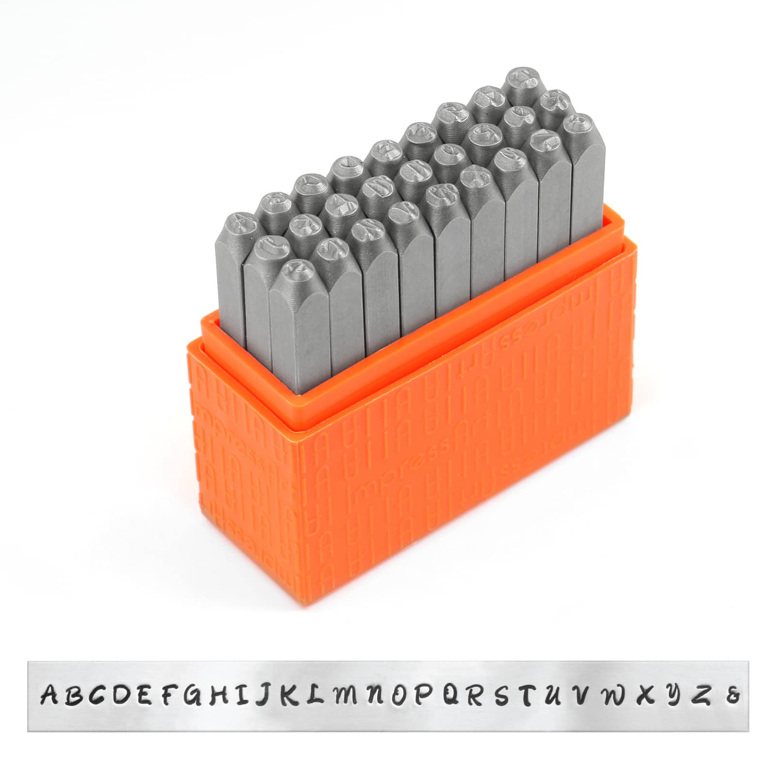 ImpressArt® Basic Bridgette Letter Stamp Set, Uppercase