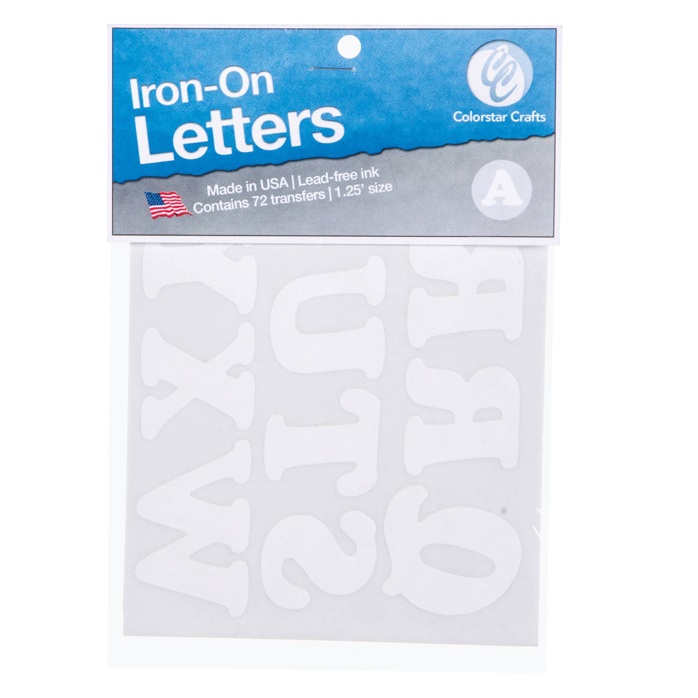 Buy the 1.25" Iron On Letters at Michaels