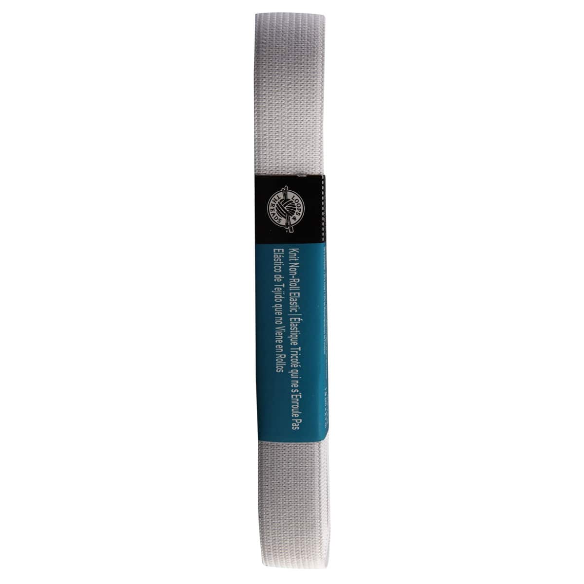12 Pack: 3/4" White Knit Non-Roll Elastic Hank by Loops & Threads™