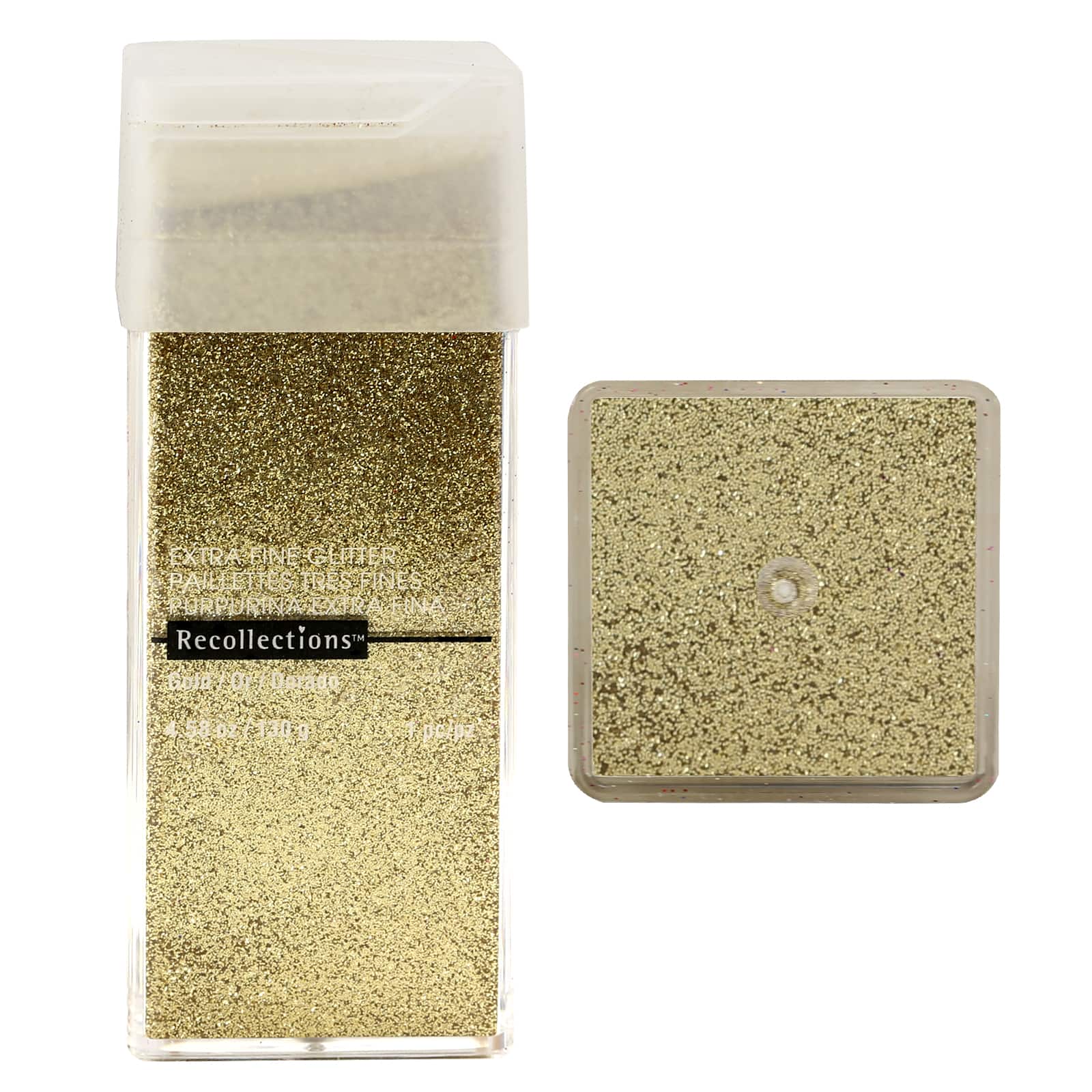 Extra Fine Glitter by Recollections 4.5 oz in Gold | Michaels