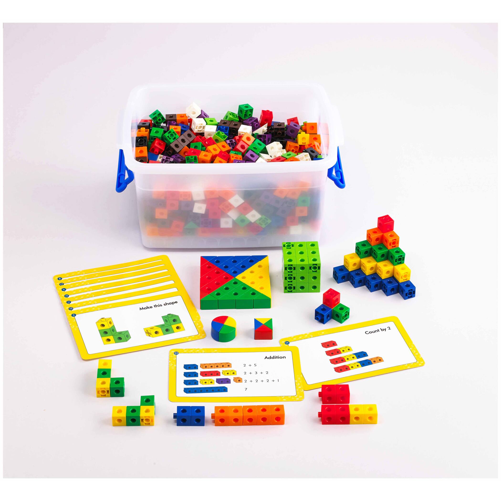 Learning Advantage&#x2122; Linking Cubes Classroom Activity Set, 2cm