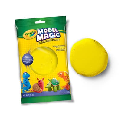 Crayola® Model Magic® 4oz, Color: Yellow | Michaels