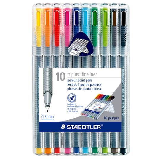 Featured image of post Staedtler Triplus Fineliner Art Our classic model is the staedtler triplus fineliner 334 which