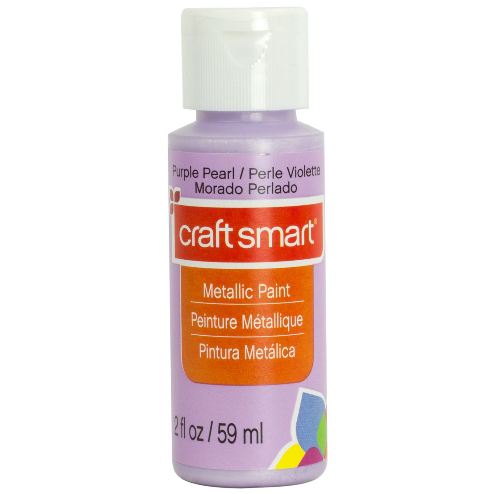CraftSmart Regular, Matte, and Metallic Acrylic Paint Sets 3 and 4 pc 2oz  Each