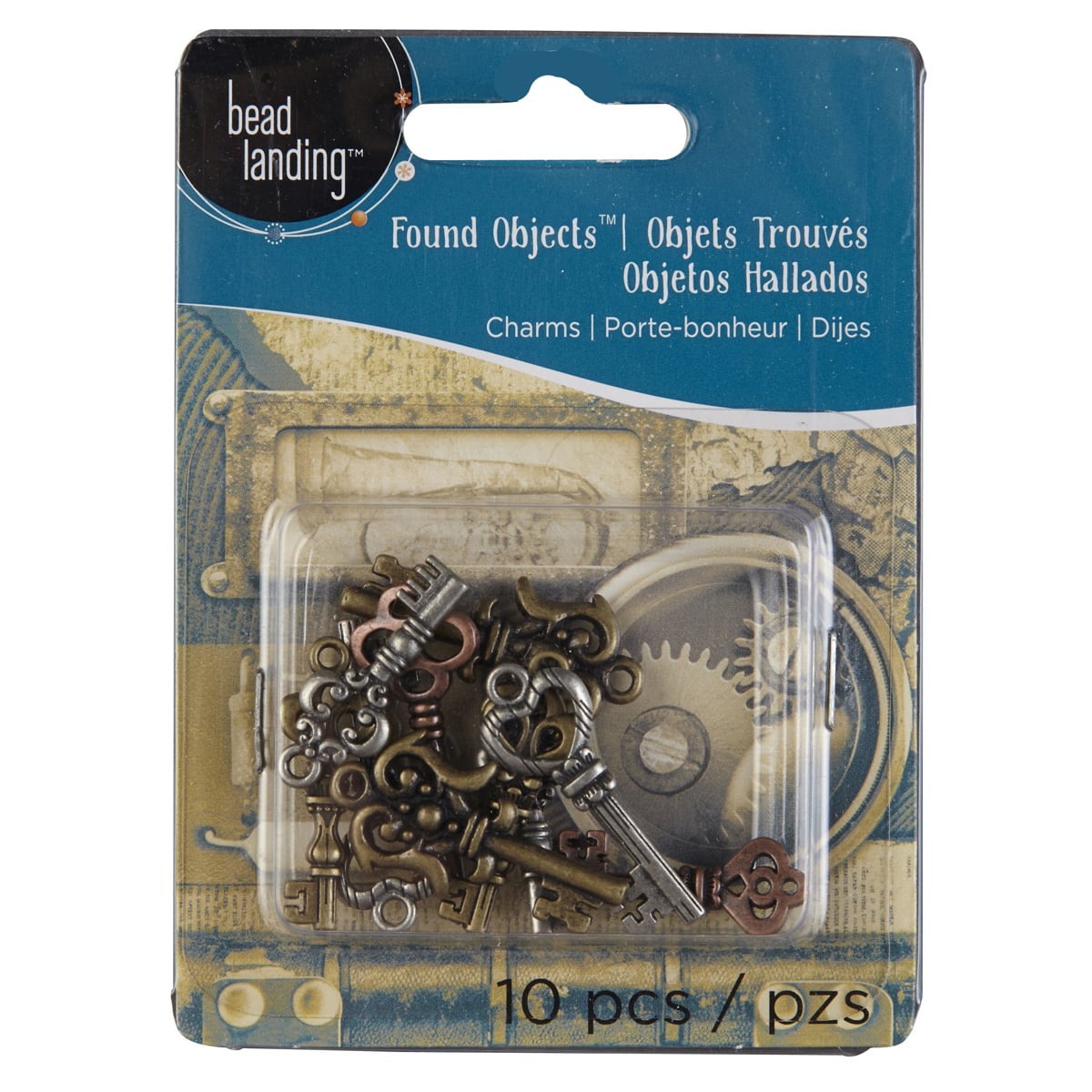 Found Objects&#x2122; Key Charm Assortment by Bead Landing&#x2122;