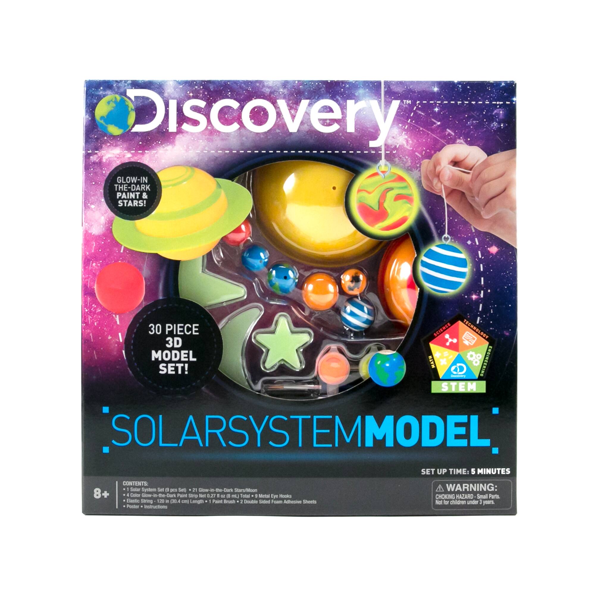 Shop For The Discovery 3d Glowing Solar System Kit At Michaels