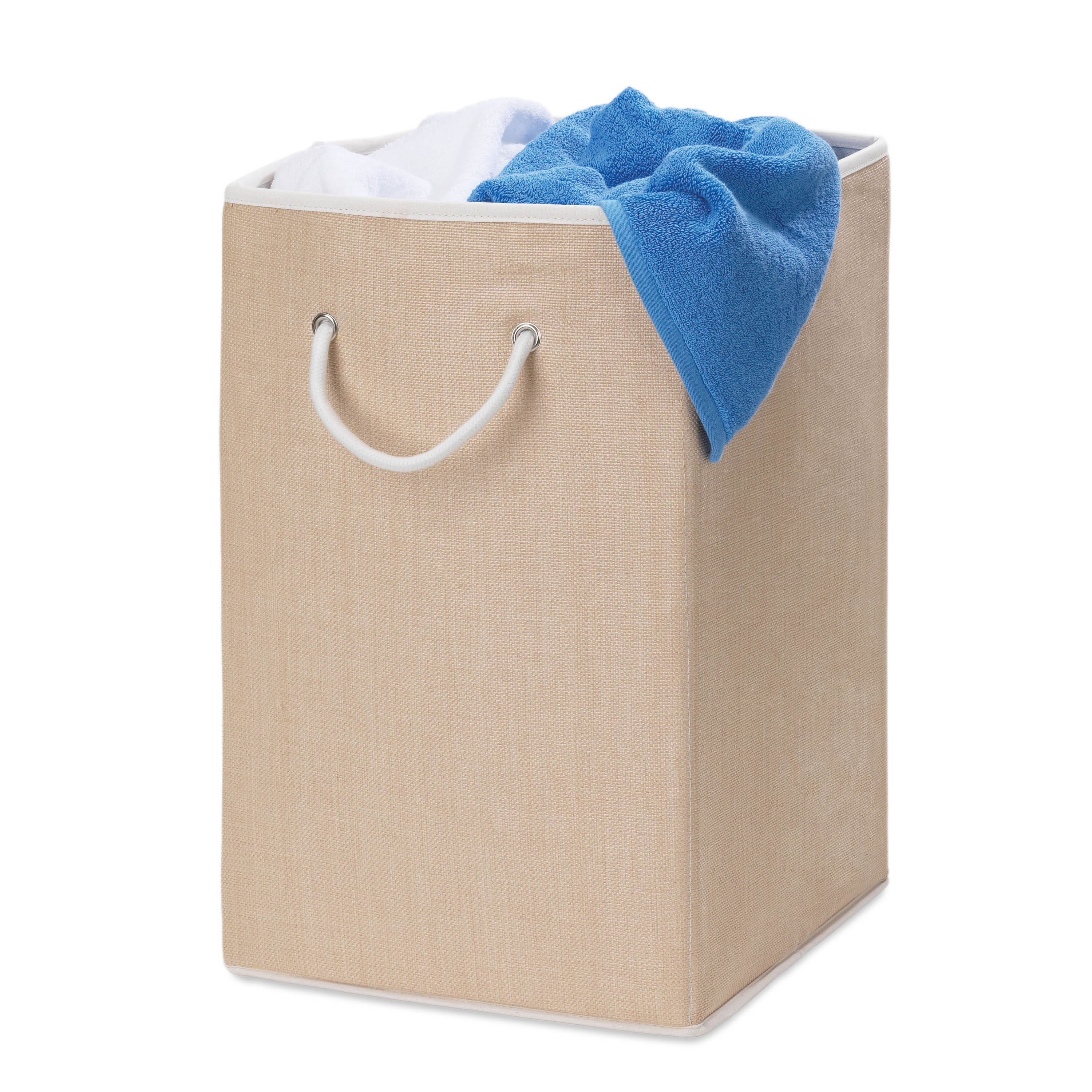 Honey Can Do 26&#x22; Square Hamper with Handles