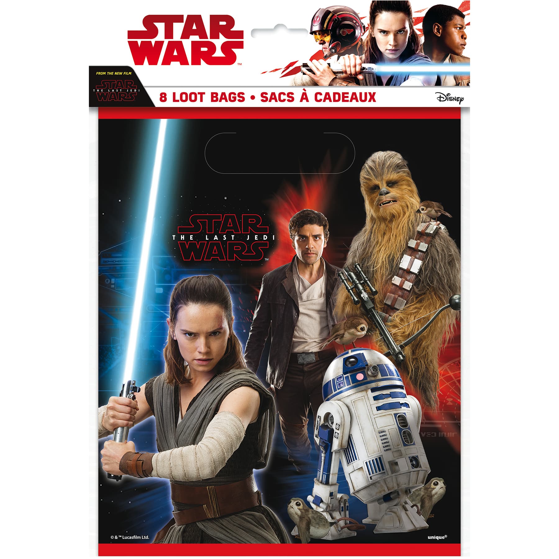 Star Wars Goodie Bags, 8ct By Lucas Films | Michaels®