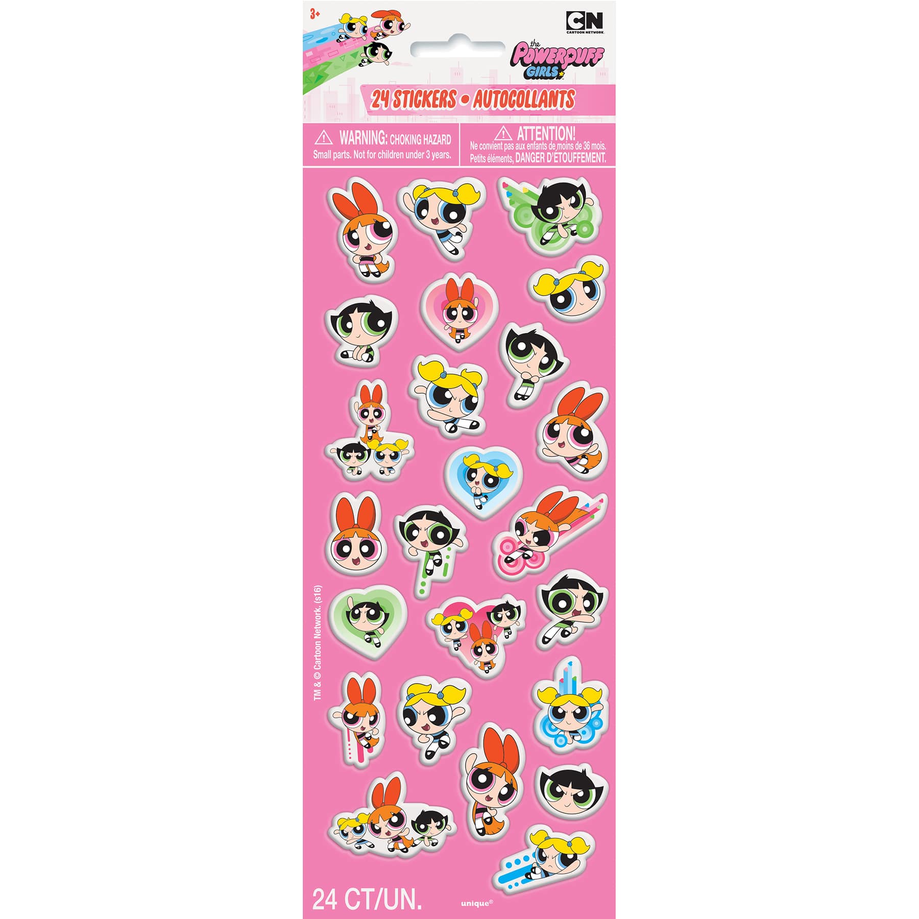 powerpuff girls puffy sticker sheet powerpuff girls party favors