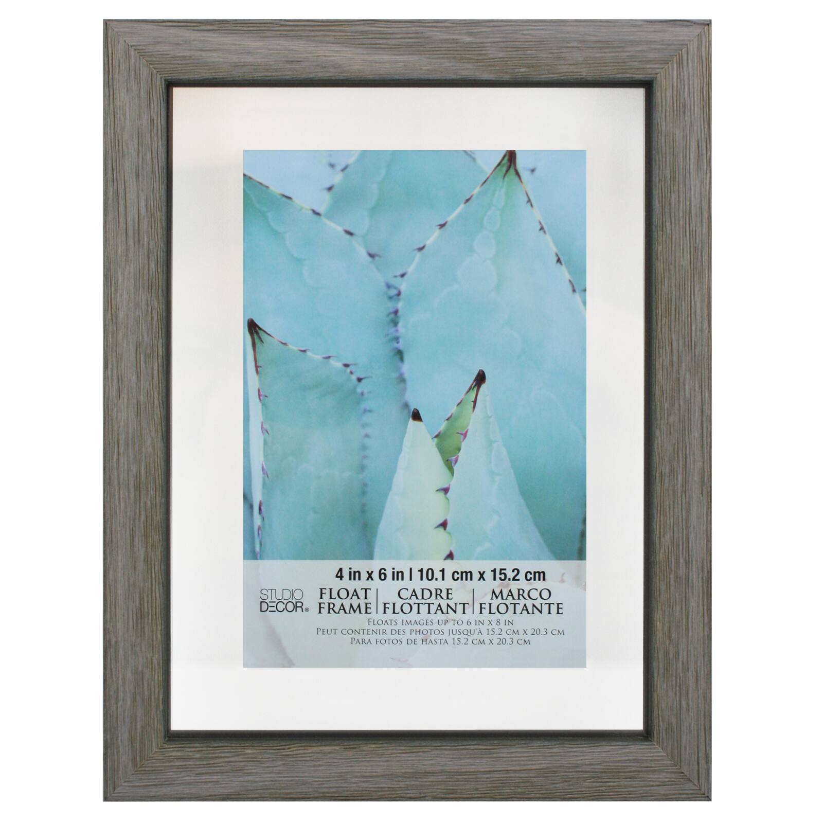 Gray Barnwood Float Frame by Studio Décor® Michaels