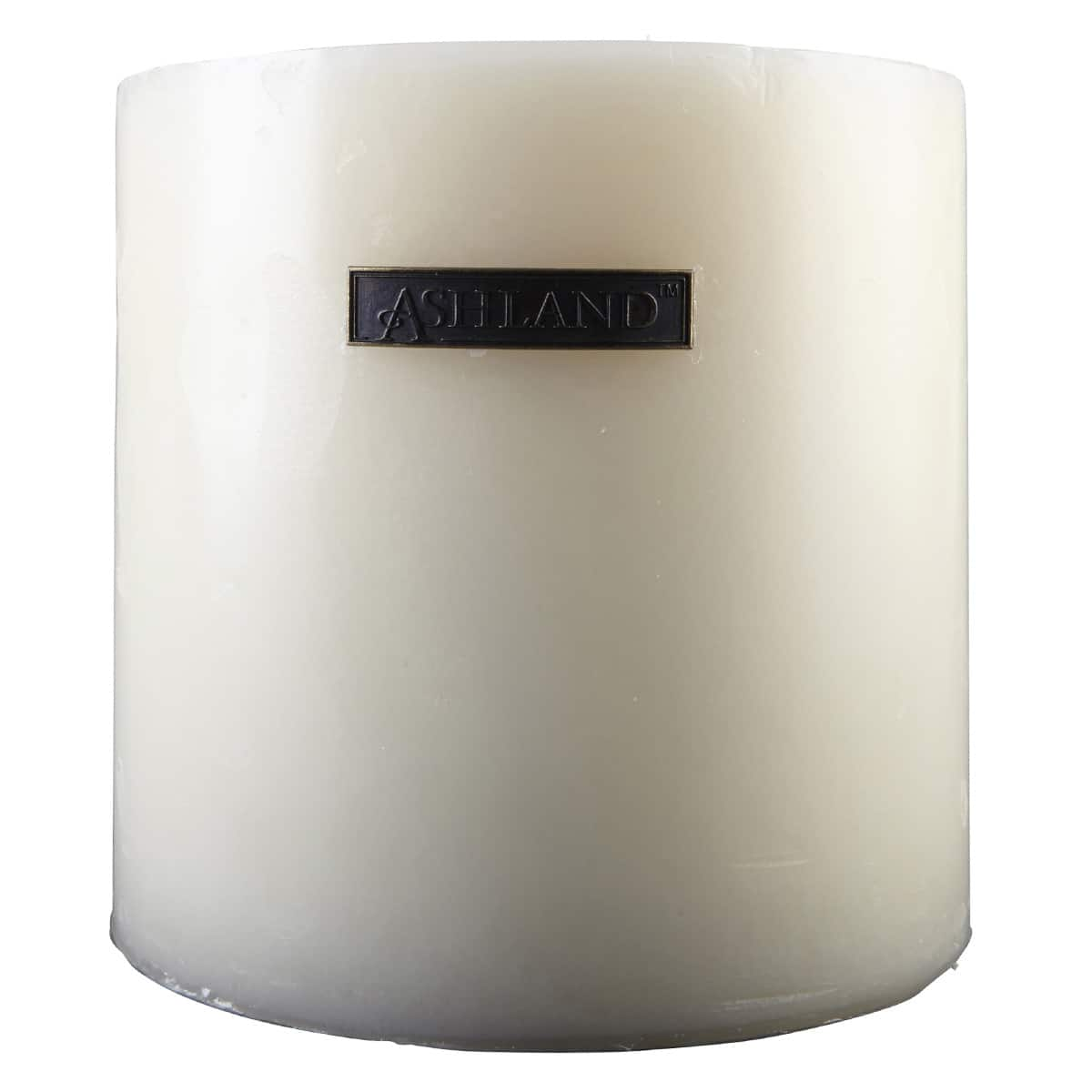 Ashland Mottled Pillar Candle Spiced Vanilla