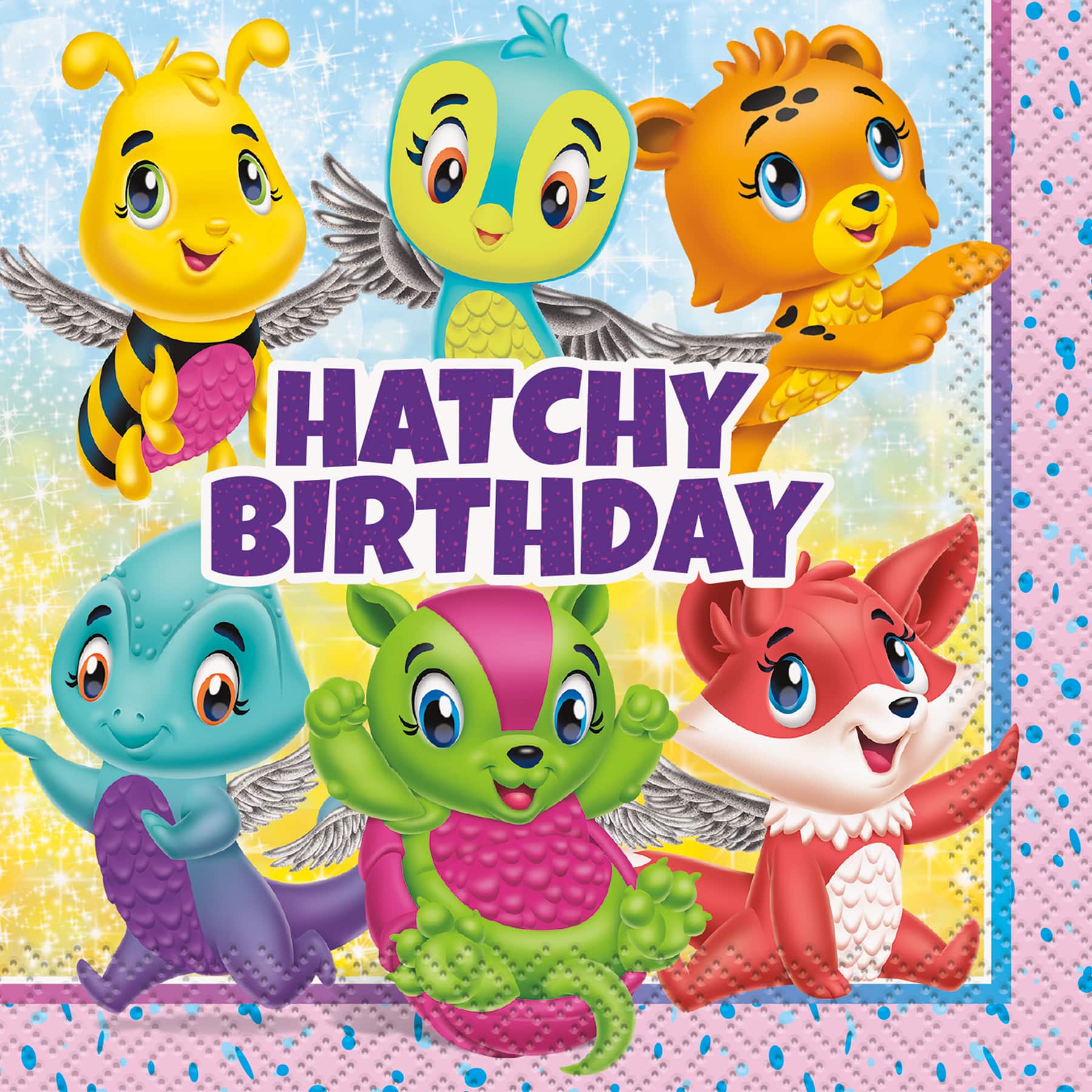 Hatchimals Beverage Napkins (16)