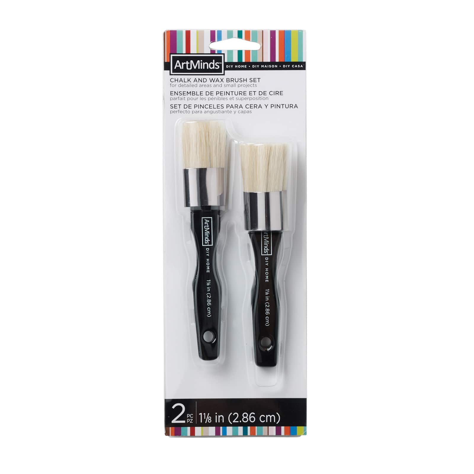 DIY Home Chalk \u0026 Wax Brush Set by ArtMinds®