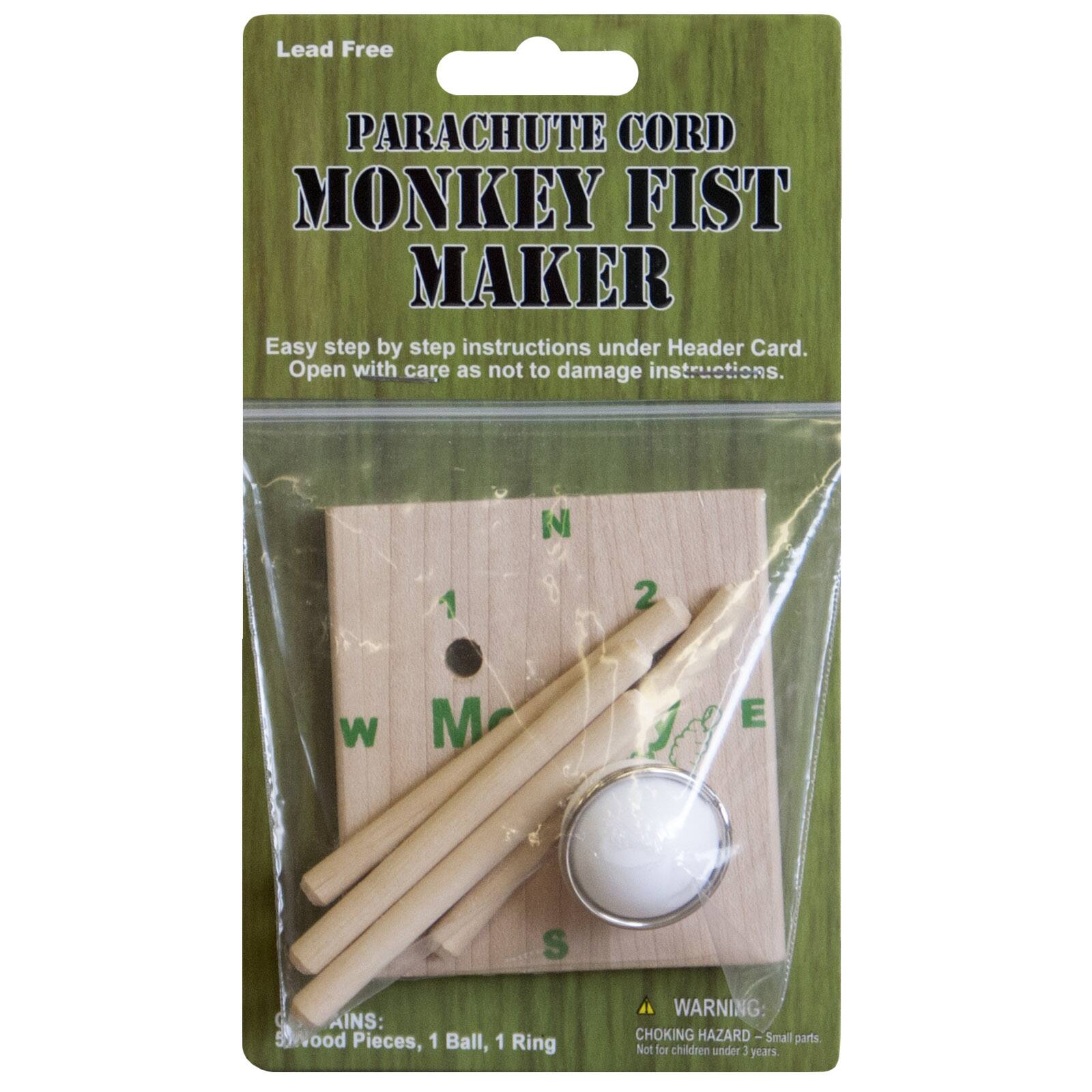 12 Pack: Parachute Cord Monkey Fist Maker Kit