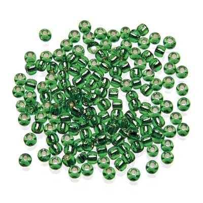 Toho® 6/0 Japanese Glass Seed Beads, Silver-Lined