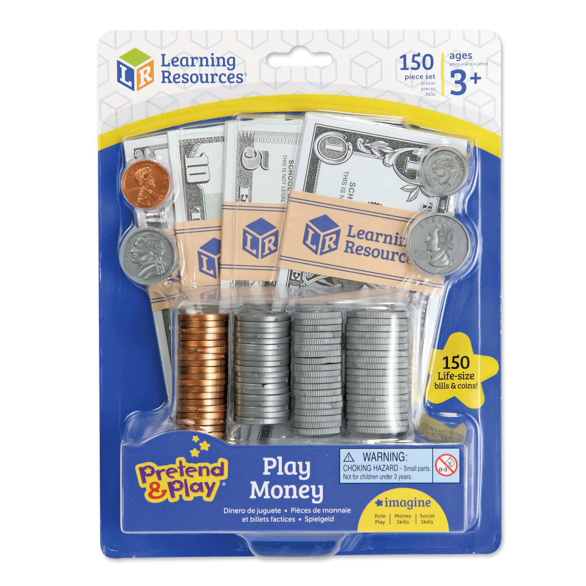 Learning Resources&#xAE; Pretend &#x26; Play&#xAE; Play Money
