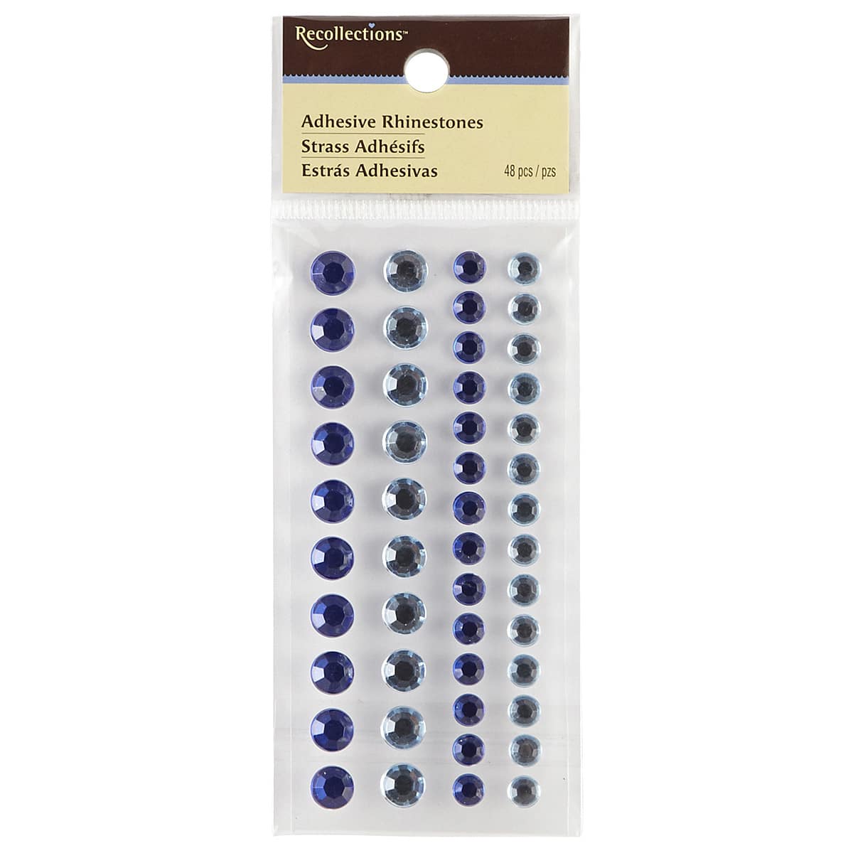 12 Pack: Two-Tone Rhinestones by Recollections&#x2122;