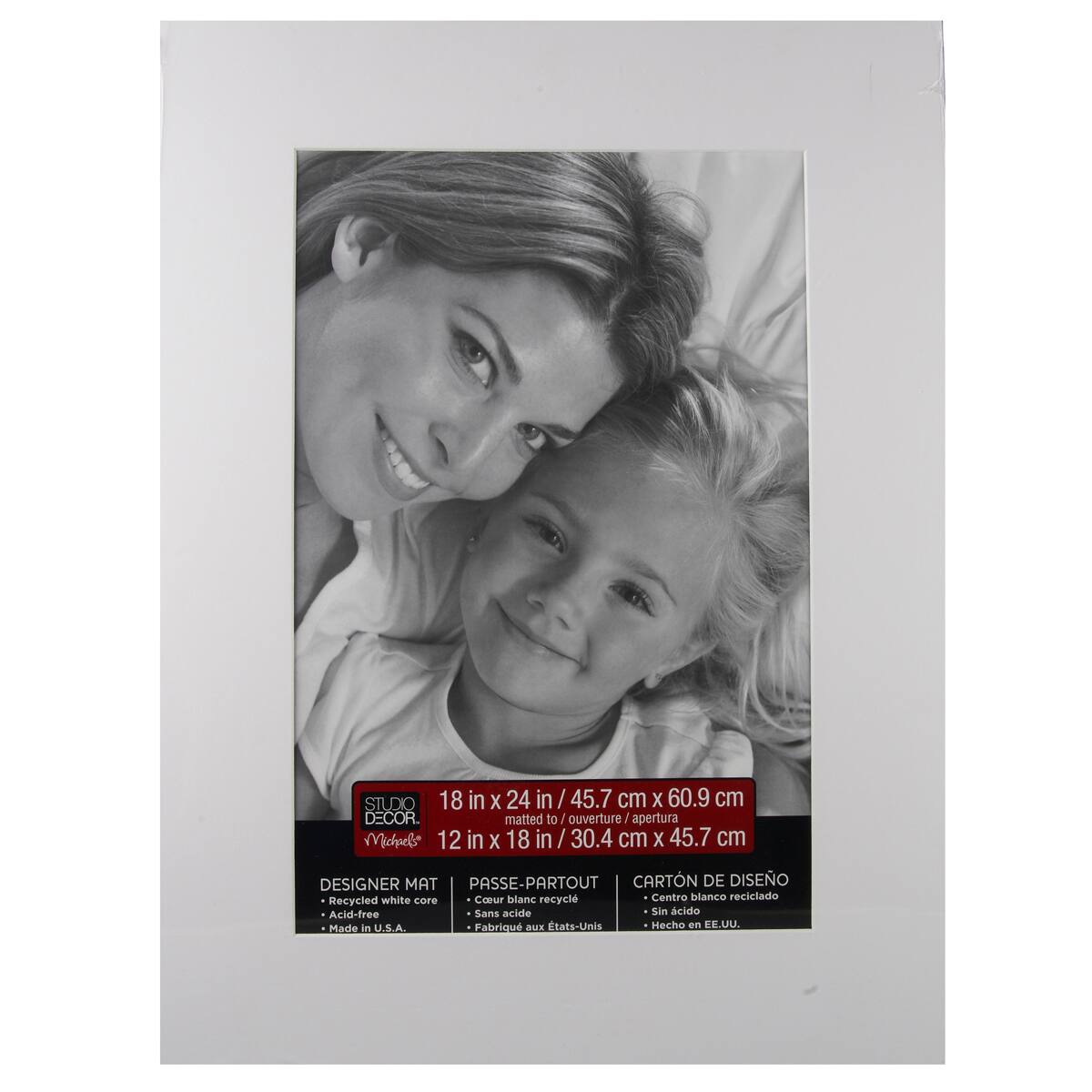 18" x 24" Mat By Studio Décor®, 12" x 18" Opening