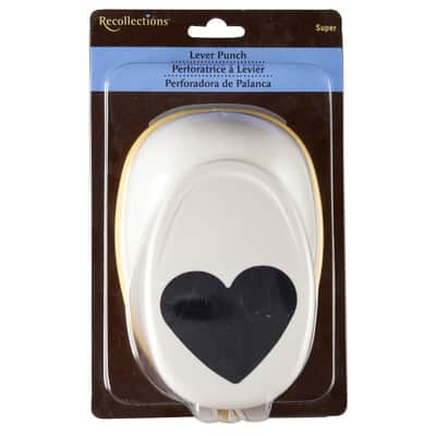  8pcs Craft Punch Heart Hole Punch Decorative Hole