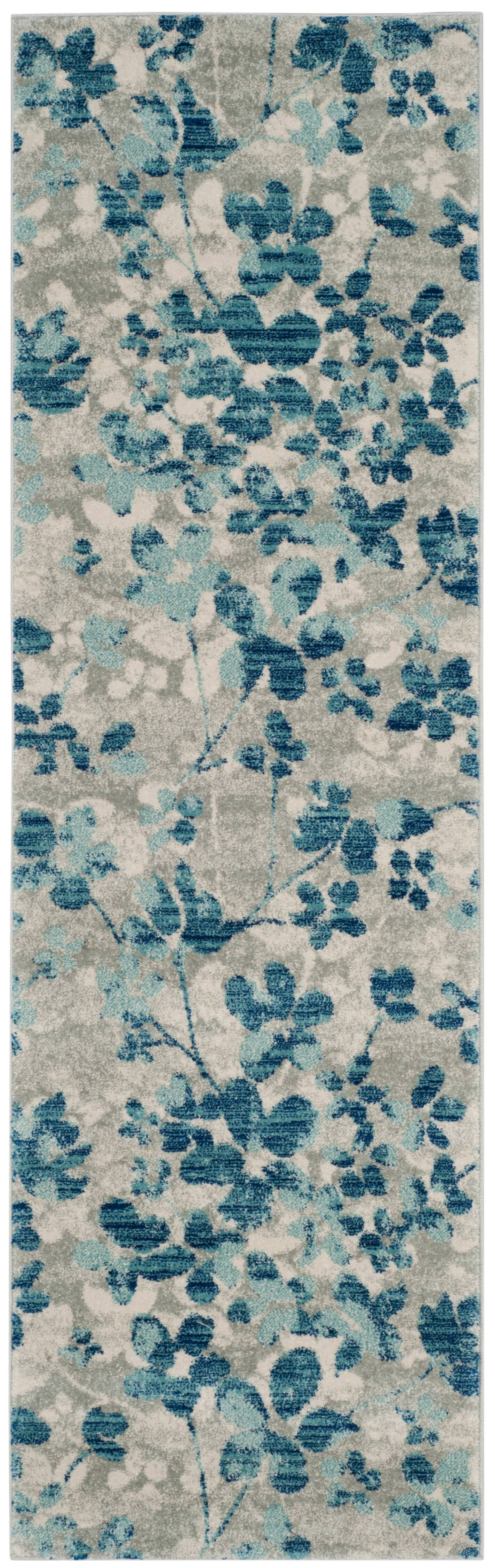 Evoke Floral 2&#x27;-2&#x22; X 9&#x27; Area Rug