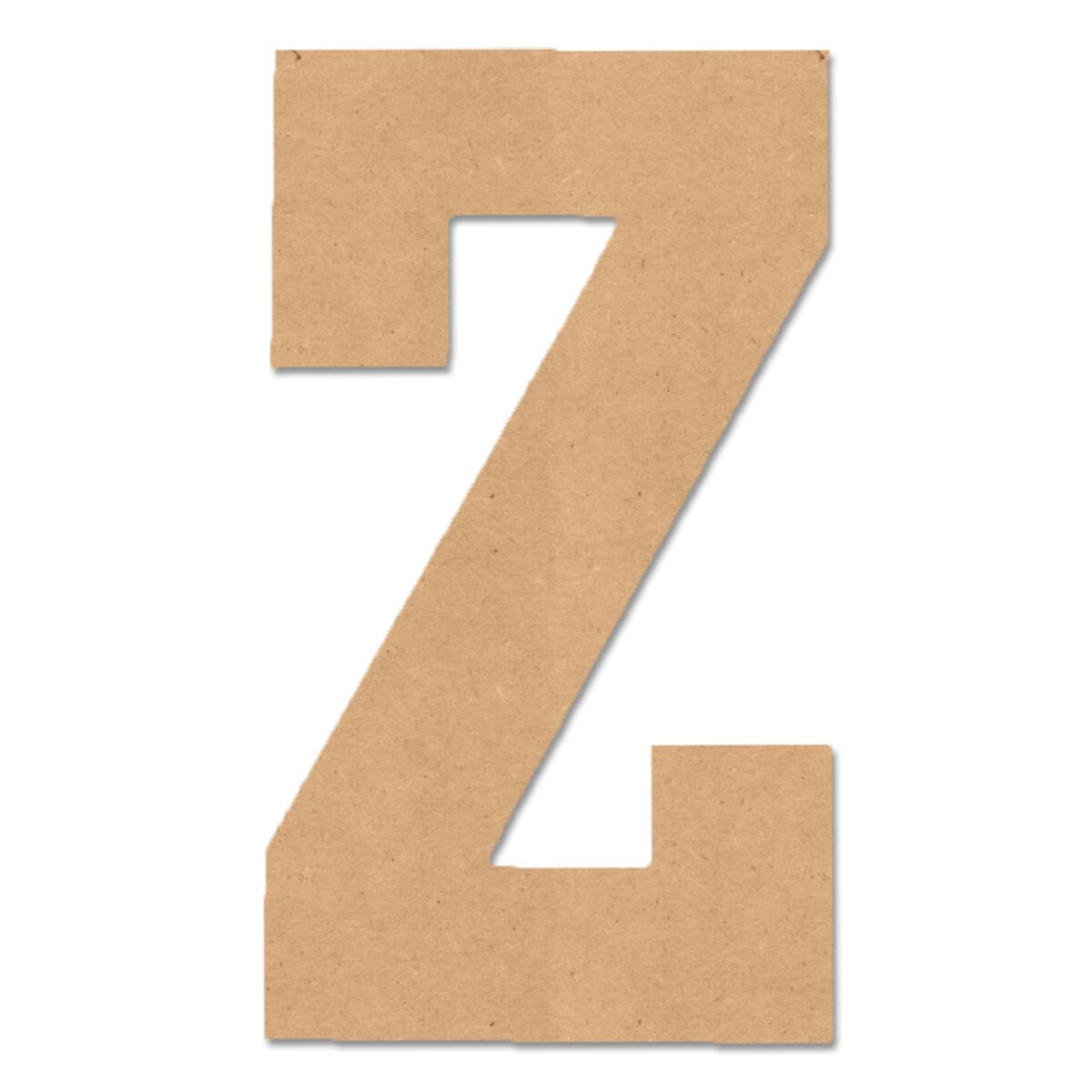 10.5 Wood Letter by Make Market | Alphabet Z | 10.5 in