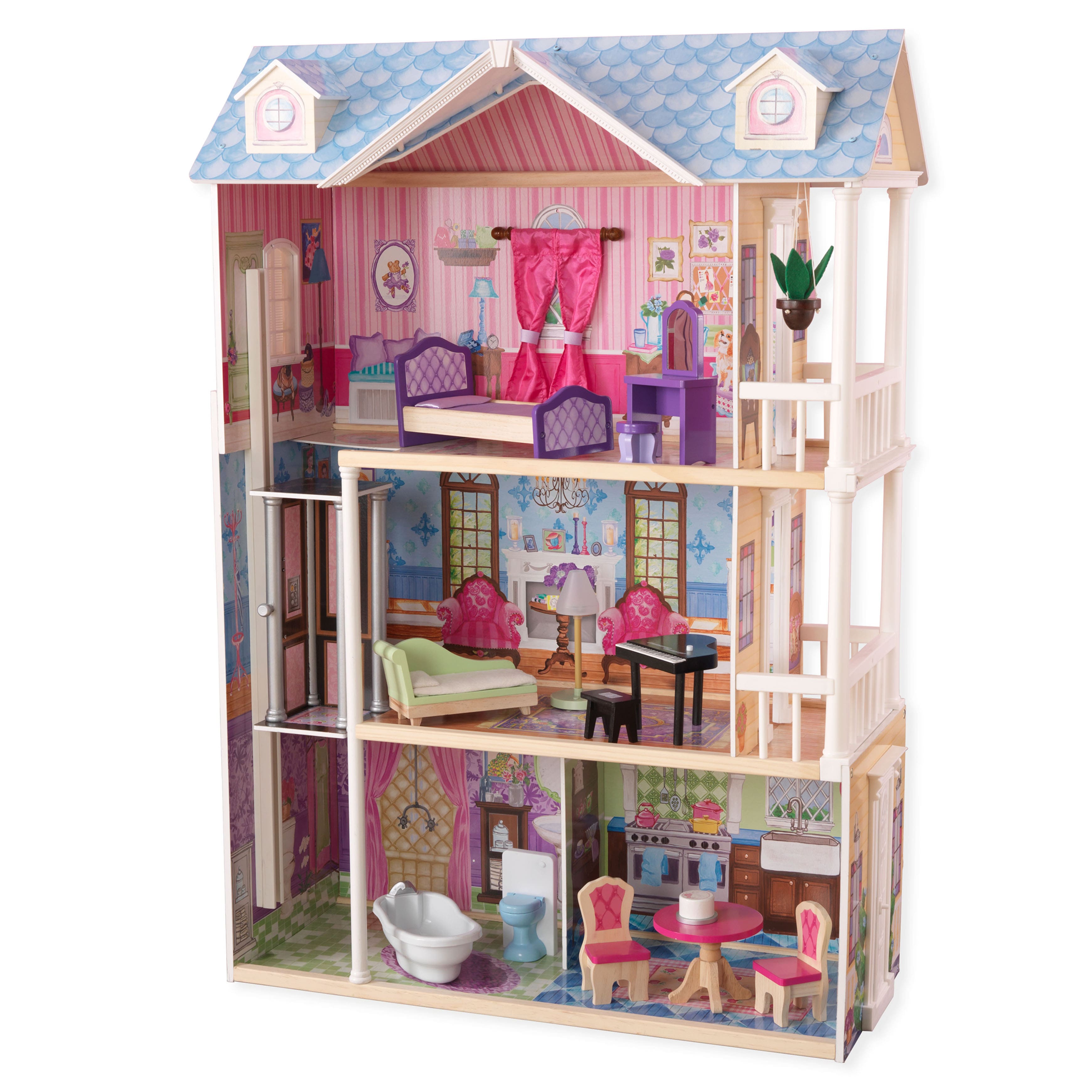 KidKraft My Dreamy Dollhouse with Furniture