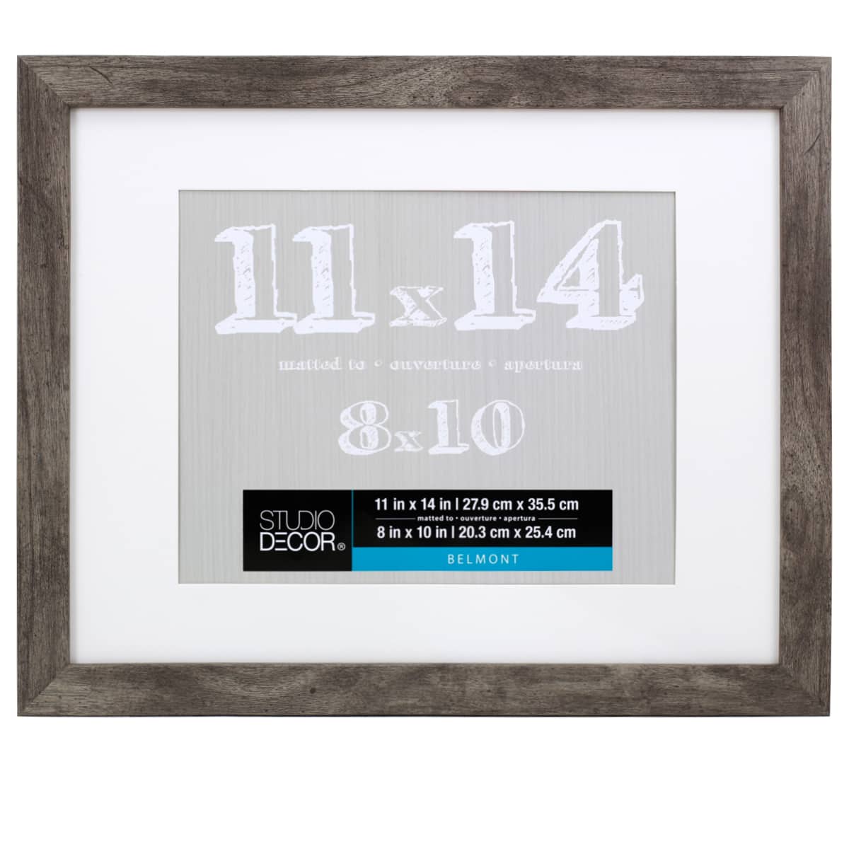 Gray Belmont Frame With Mat By Studio Décor® | Michaels