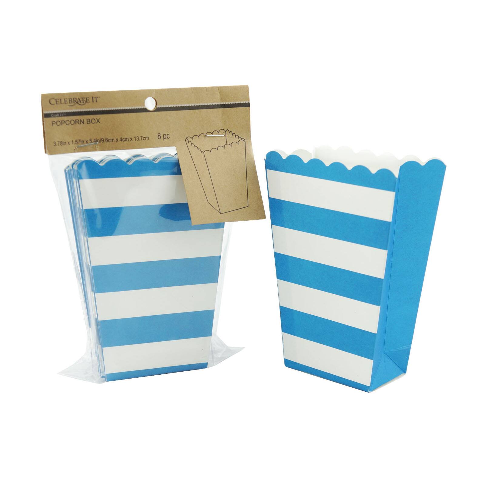 Striped Popcorn Boxes by Celebrate It&#x2122;