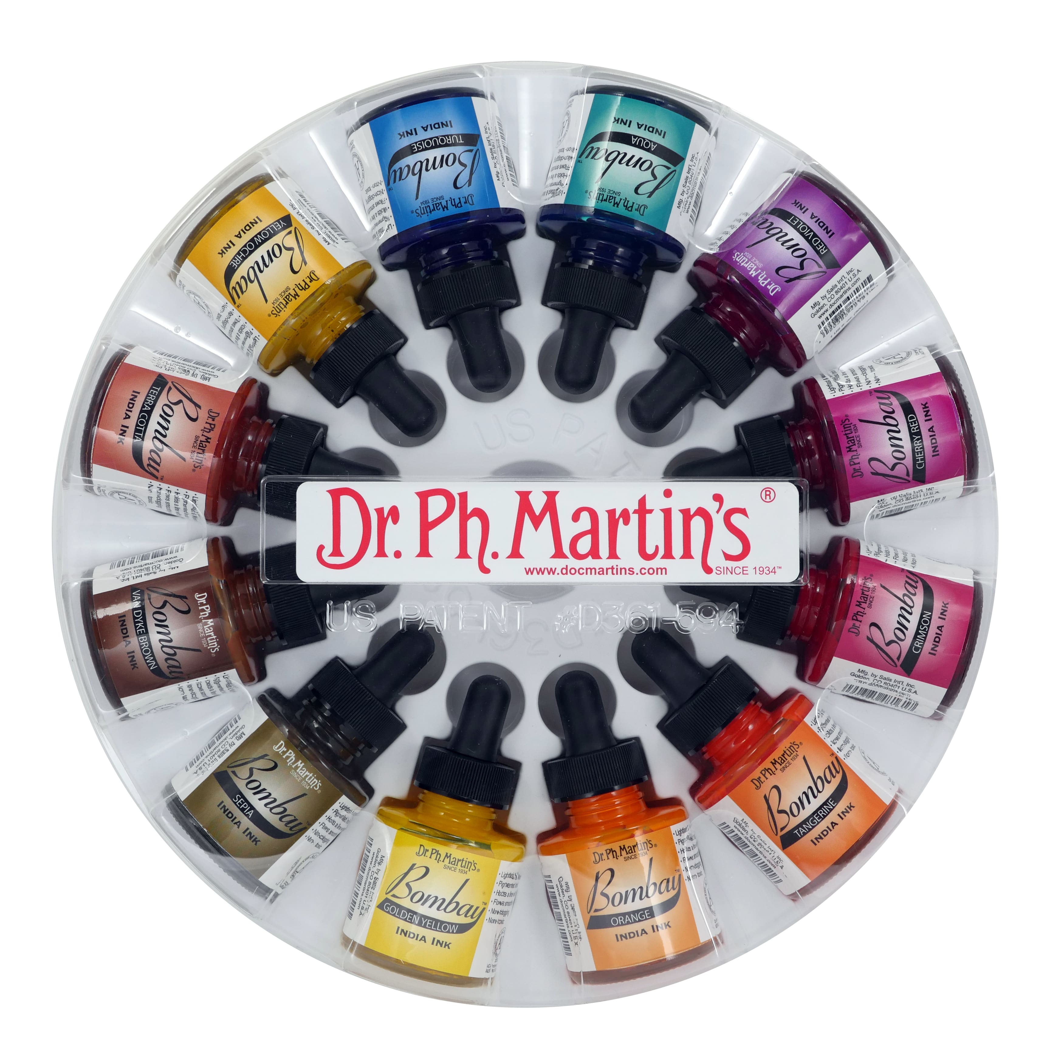 Dr Ph Martin S Bombay India Ink Set 1oz Set 2 Michaels