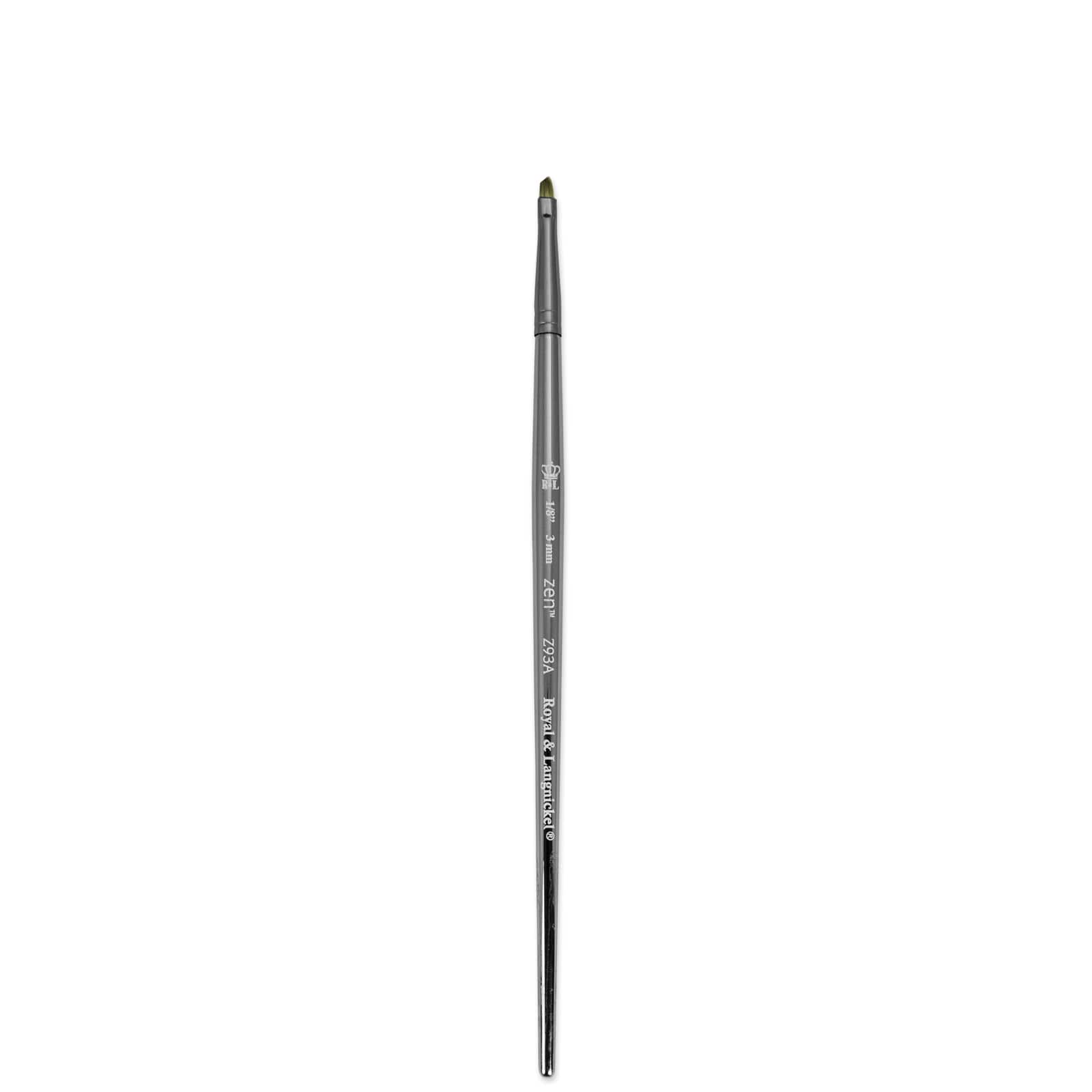 12 Pack: Zen™ Series 93 Short Handle Angular Brush