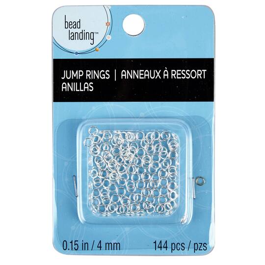 12 Pack: Jump Rings by Bead Landing™, 4mm | Jump, Split & Double Rings ...
