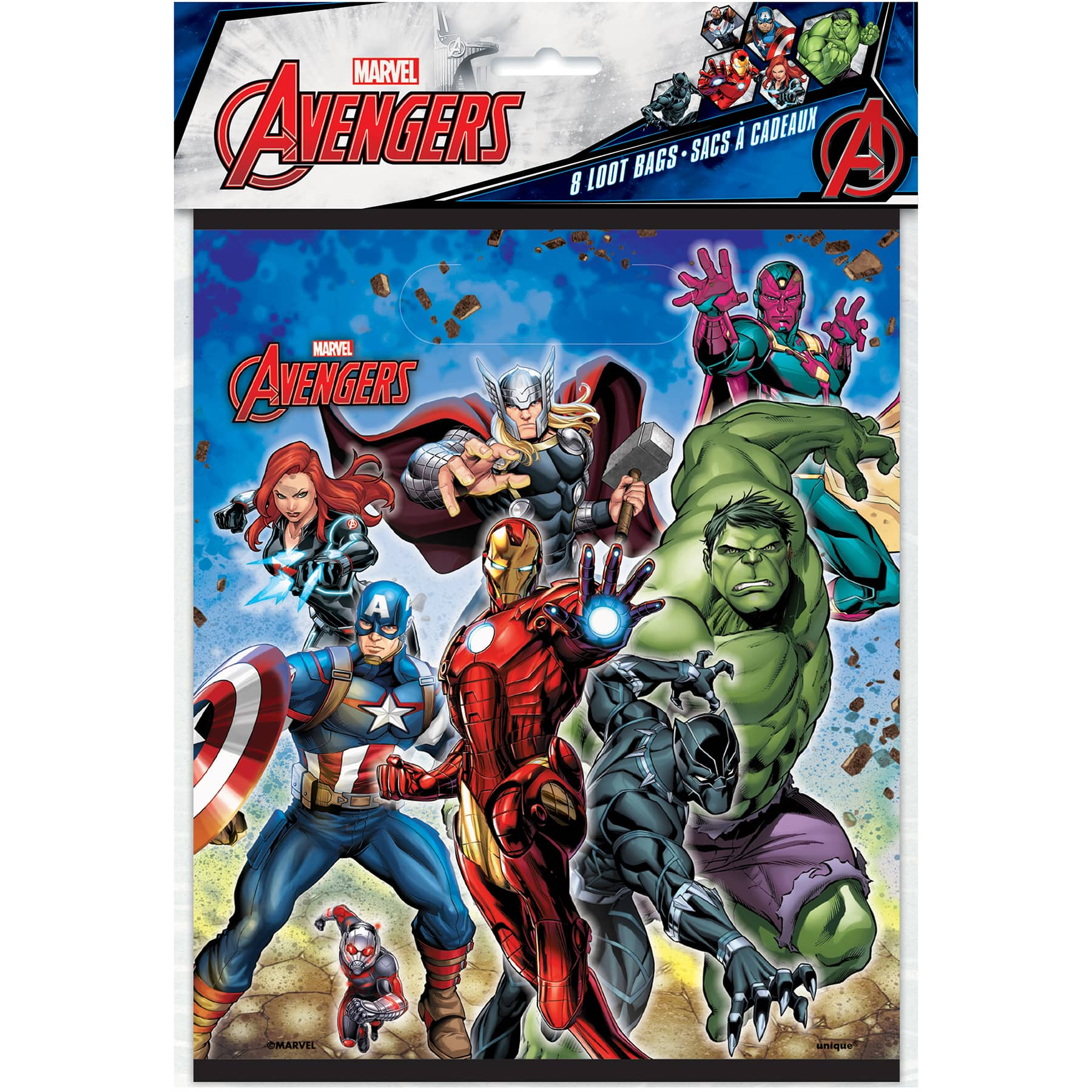 Avengers Favor Bags Avengers Party Supplies