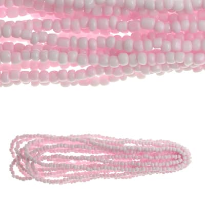 Bead Gallery® Glass Seed Beads, Light Pink image