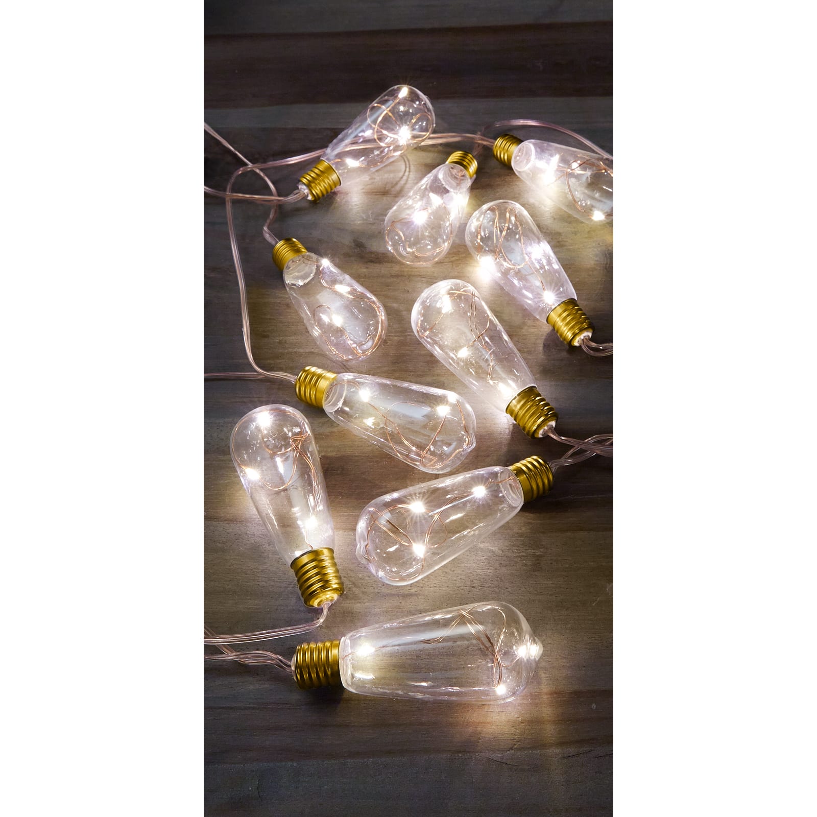 12 Pack: Apothecary &#x26; Company&#x2122; 10ct. Clear Traditional Bulb Decorative String Lights