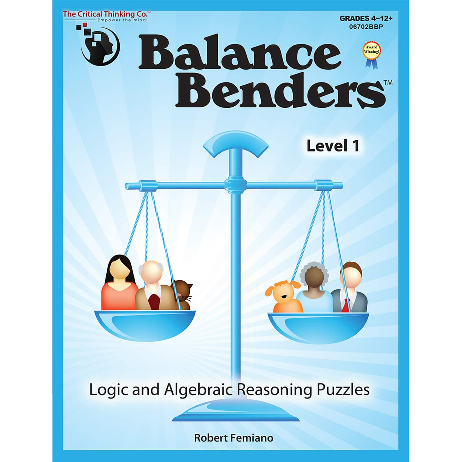 The Critical Thinking Co.&#x2122; Balance Benders&#x2122; Level 1, Grades 4-12+