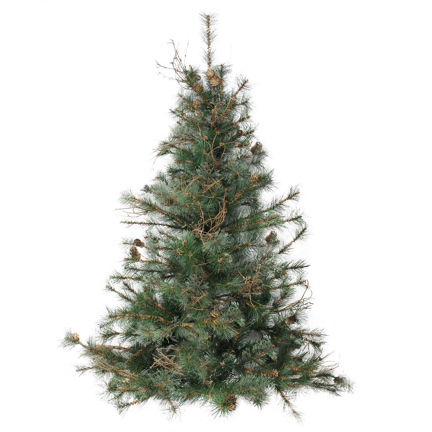 4 Ft. Country Mixed Pine Artificial Christmas Wall or Door Tree, Unlit