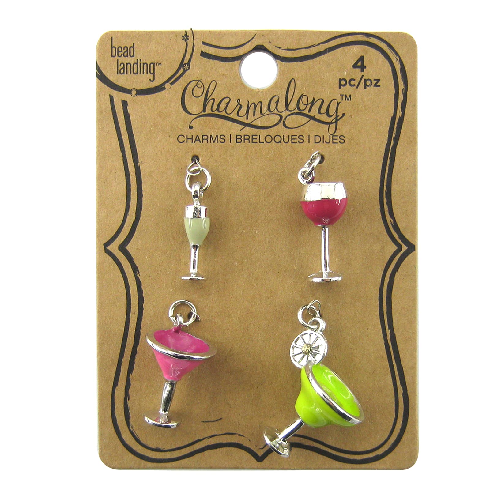 Charmalong&#x2122; Cocktail Charms by Bead Landing&#x2122;