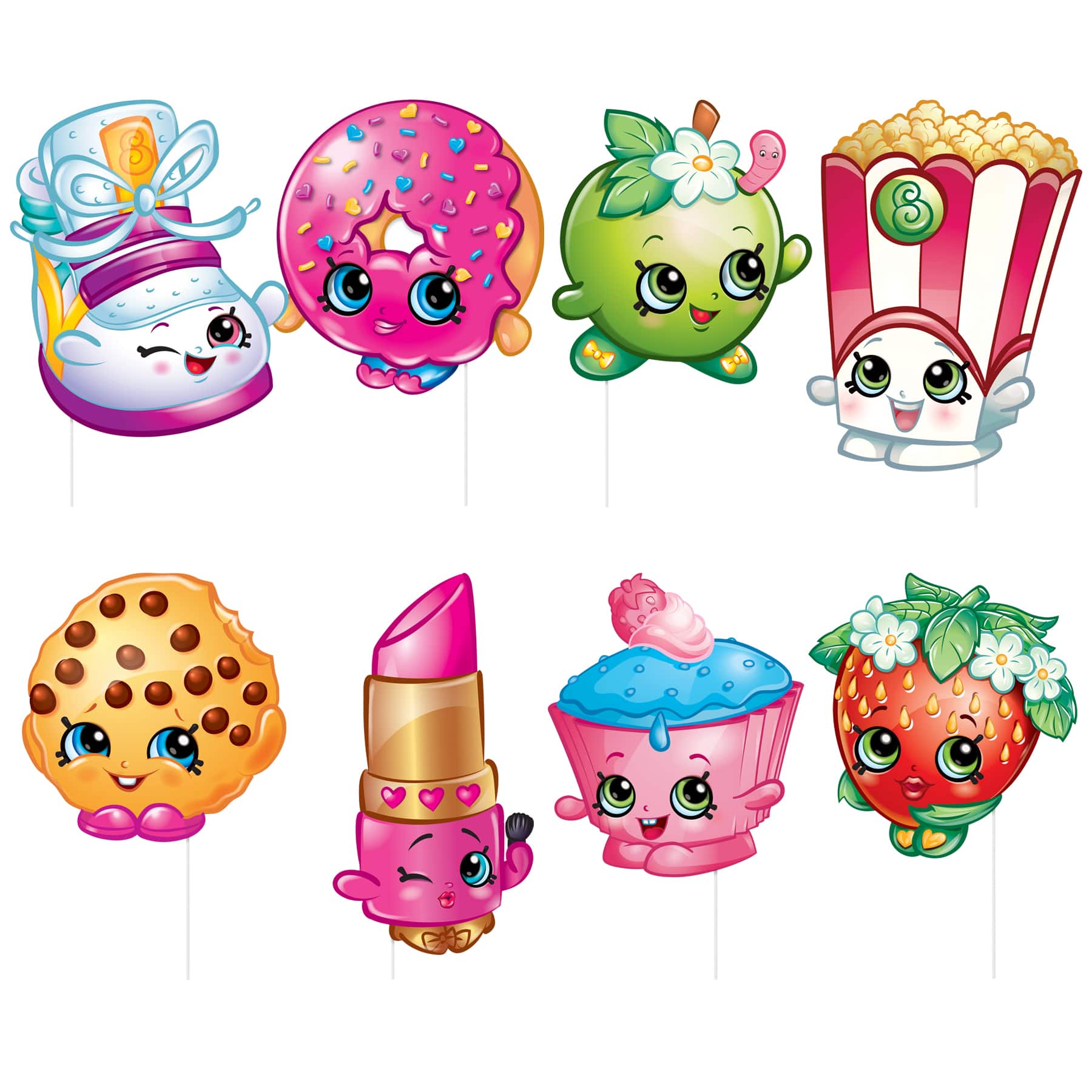 Shopkins Photo Booth Props Shopkins Party Supplies