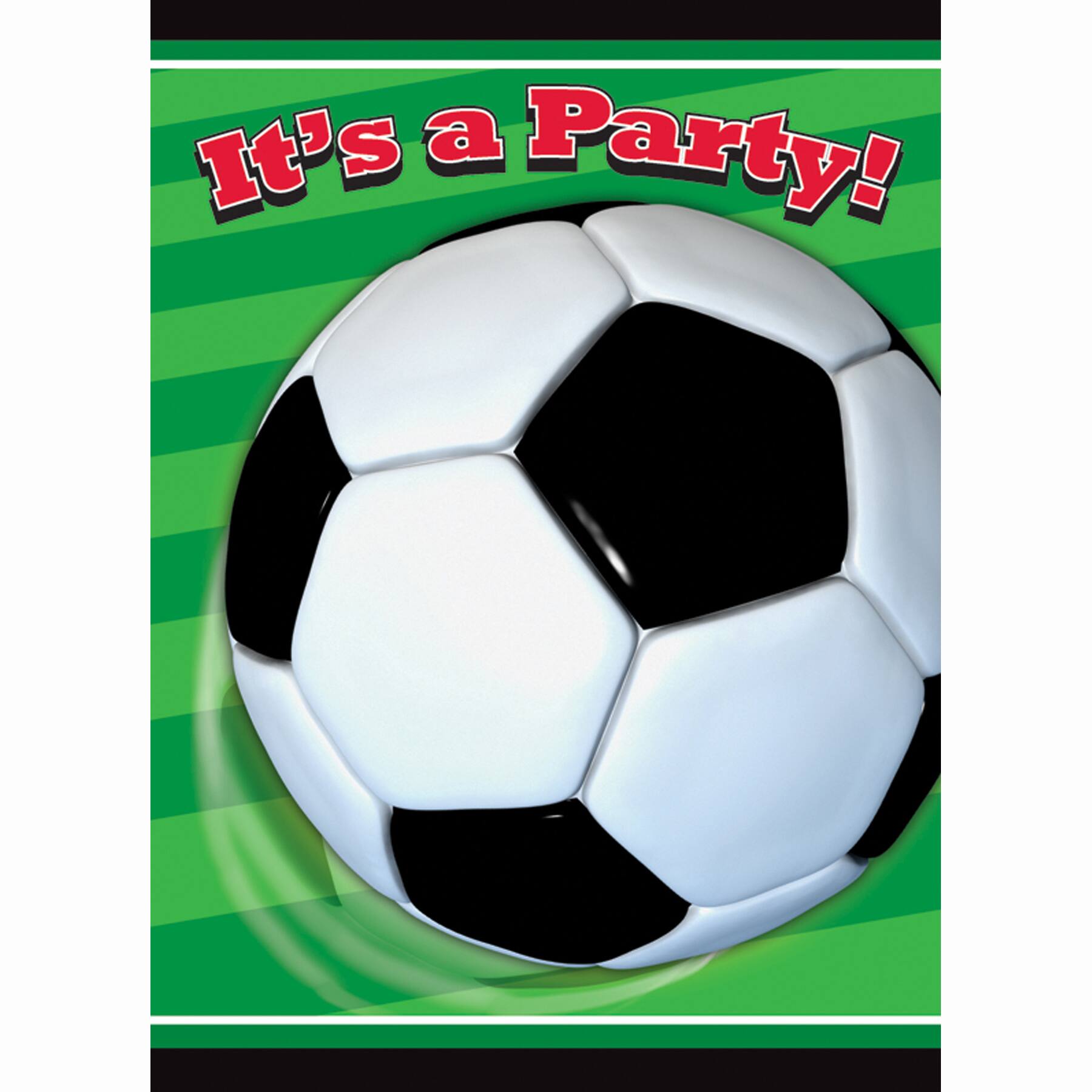 Soccer Invitations, 8ct By Unique | Michaels®